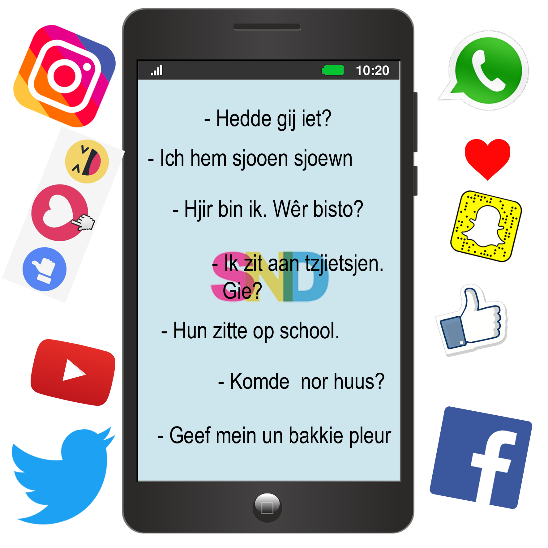 Taalvariatie op sociale media