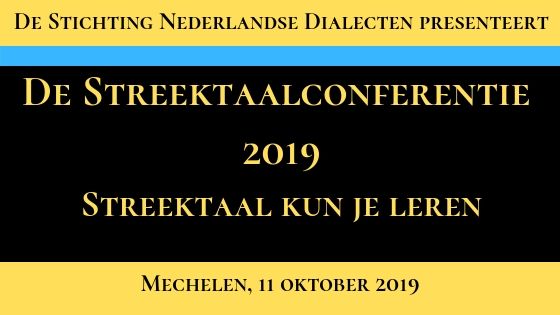 streektaalconferentie 2019